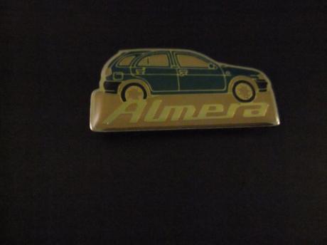 Nissan Almera (C-segment) blauw model